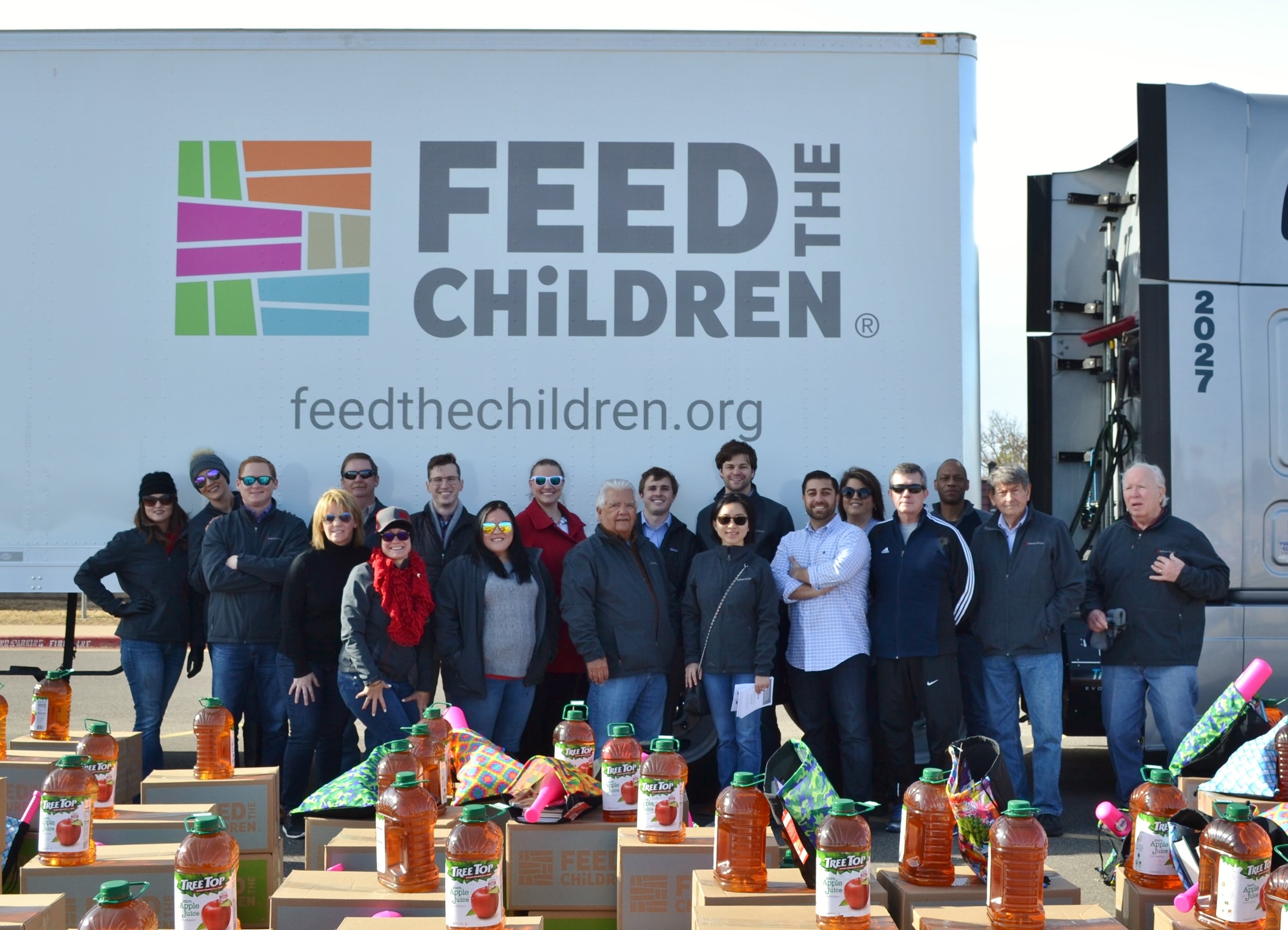  NAI Sullivan professionals at the Feed the Children Event 