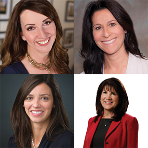   Upper L-R:  Andie Edmonds , CCIM (NAI Cascade, Bend OR),  Dorit Makovsky Fischer  (NAI Shames Makovsky, Denver CO)Lower L-R:  Karah Jennings  NAI Carolantic Realty, Raleigh NC),  Terry Martin-Denning , NAI Horizon, Phoenix AZ)  